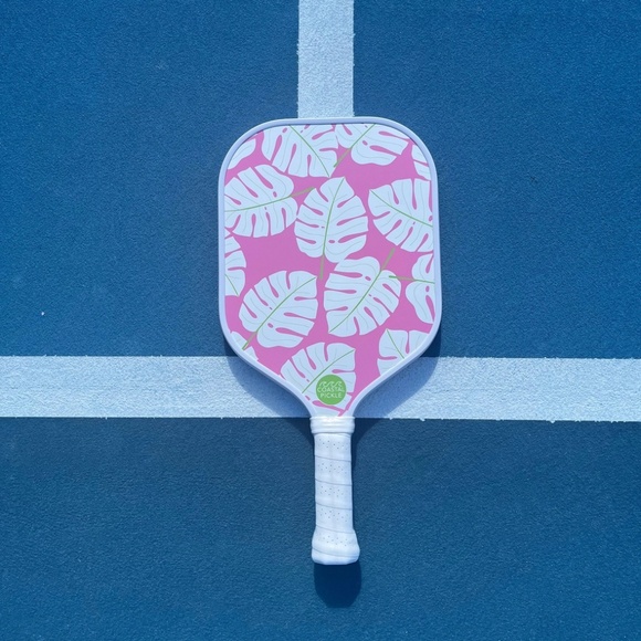 Preppy Palm Designer Pickleball Paddle - Picture 3 of 5